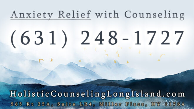 Anxiety Relief with Counseling