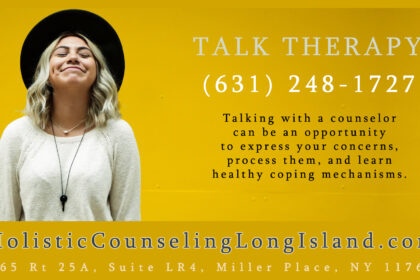 talk therapy at the Holistic Counseling Center