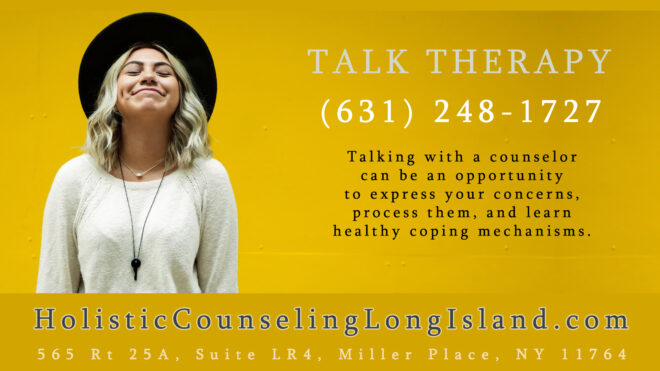 talk therapy at the Holistic Counseling Center