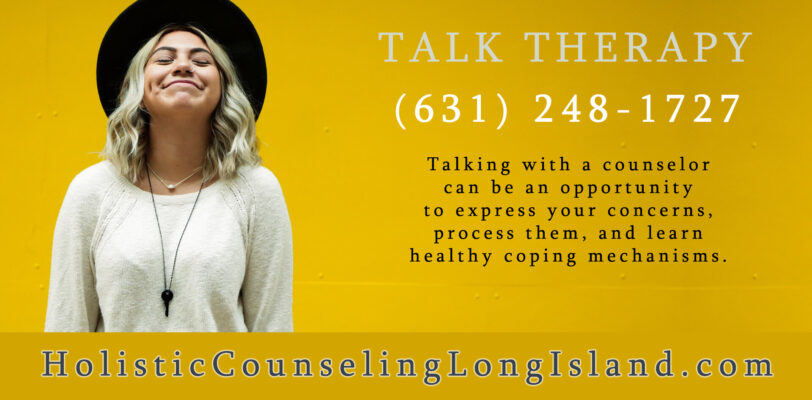 talk therapy at the Holistic Counseling Center